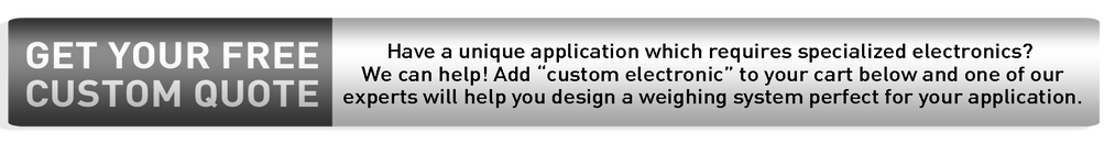 Graphic promoting custom load cell solutions from Load Cell Central