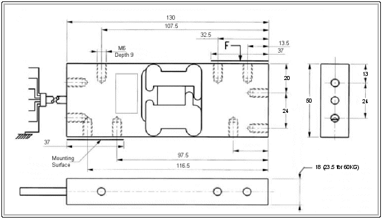 Load Cell Dimensions